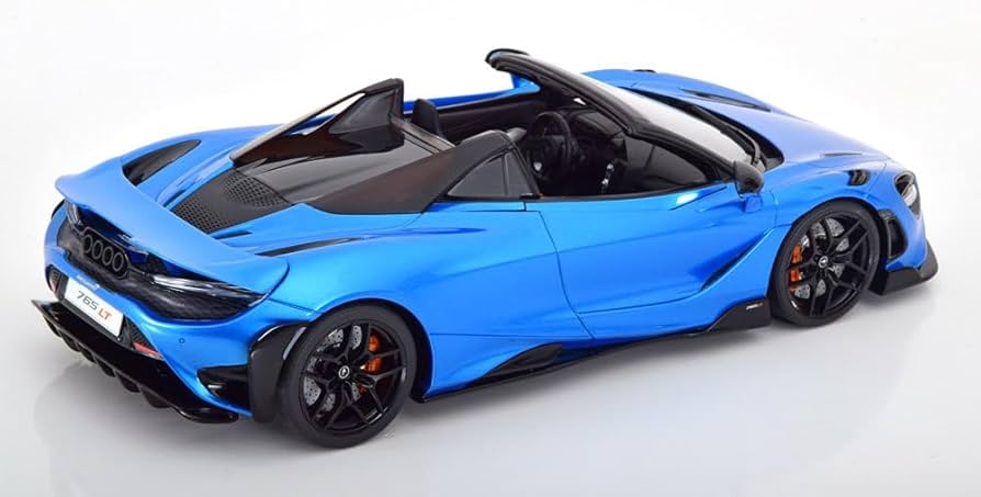 Amazon | GT spirit 1/18 McLaren 765 LT Spider 2021 ブルー